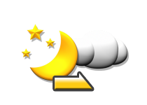 晴れのち夜曇り
