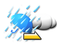 暴風雨のち曇り